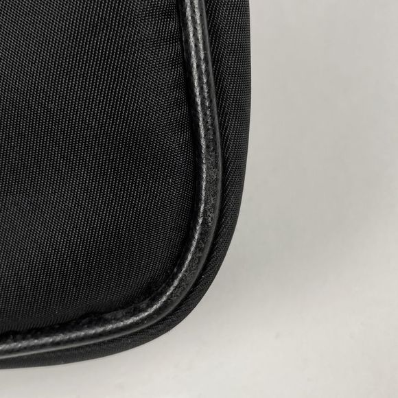Prada Logo Plate Shoulder Bag Crossbody Shoulder Bag Nylon Nero (black) Va953m - Picture 4 of 8